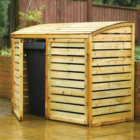 wheelie bin storage shed bunnings